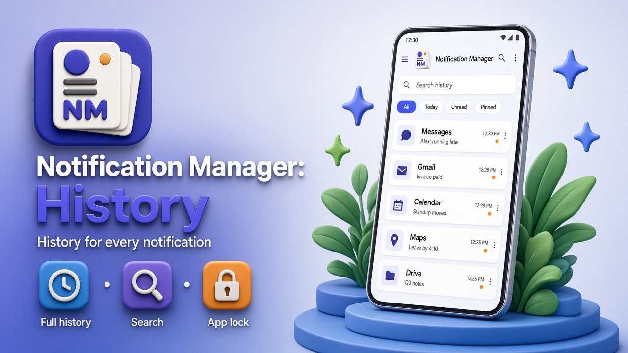 Notification Manager: History
